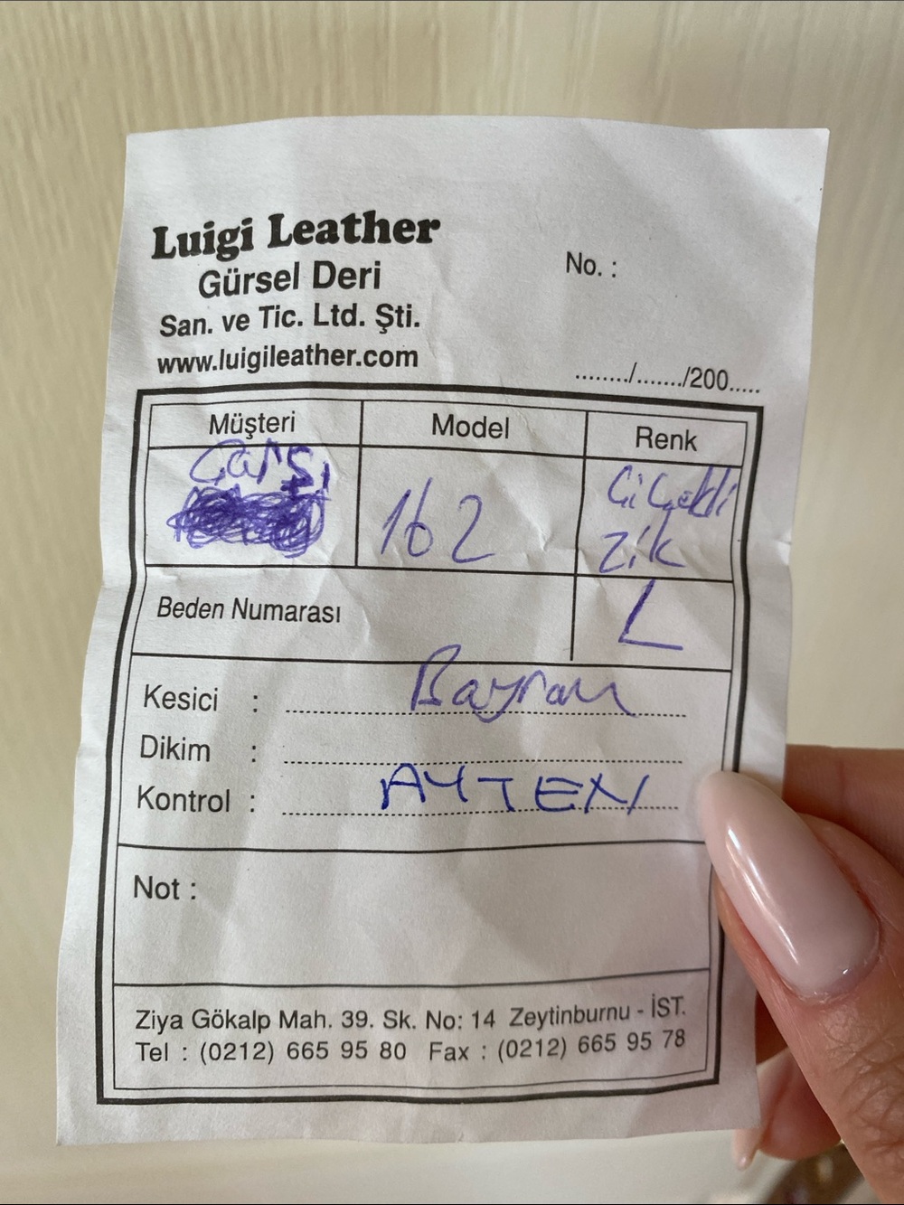 Luigi Italian Leather Jacket Sz L - Picture 7 of 8